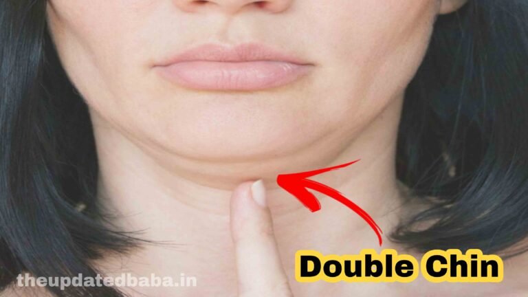 double chin kaise khatam kare गले की चर्बी कैसे कम करें