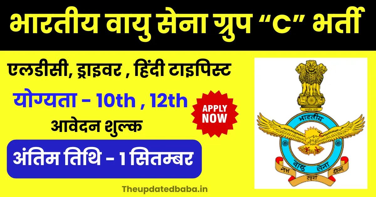 Air Force Group C Vacancy