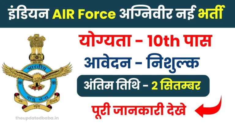 Air Force Agniveer Vacancy