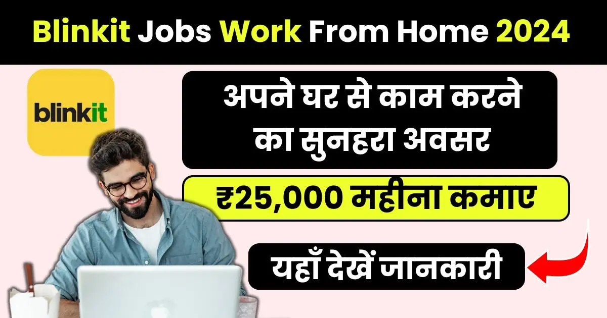 Blinkit Jobs Work From Home