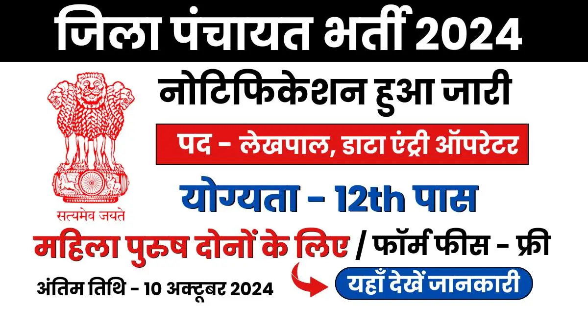 District Panchayat Vacancy