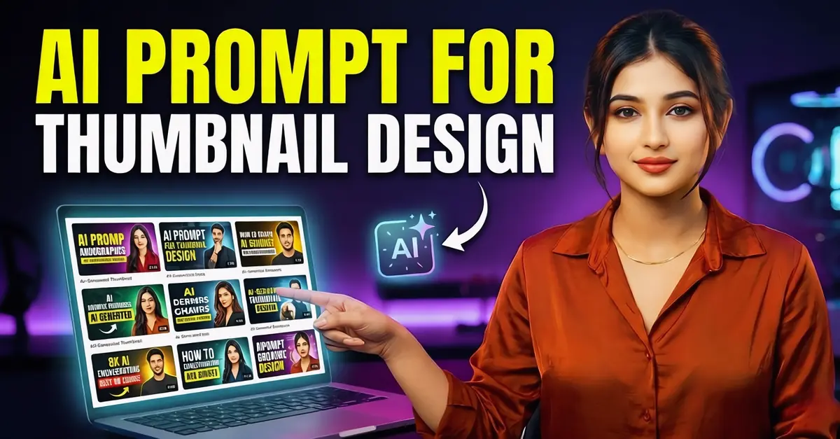 Create High-Converting AI Prompt For Thumbnail Design