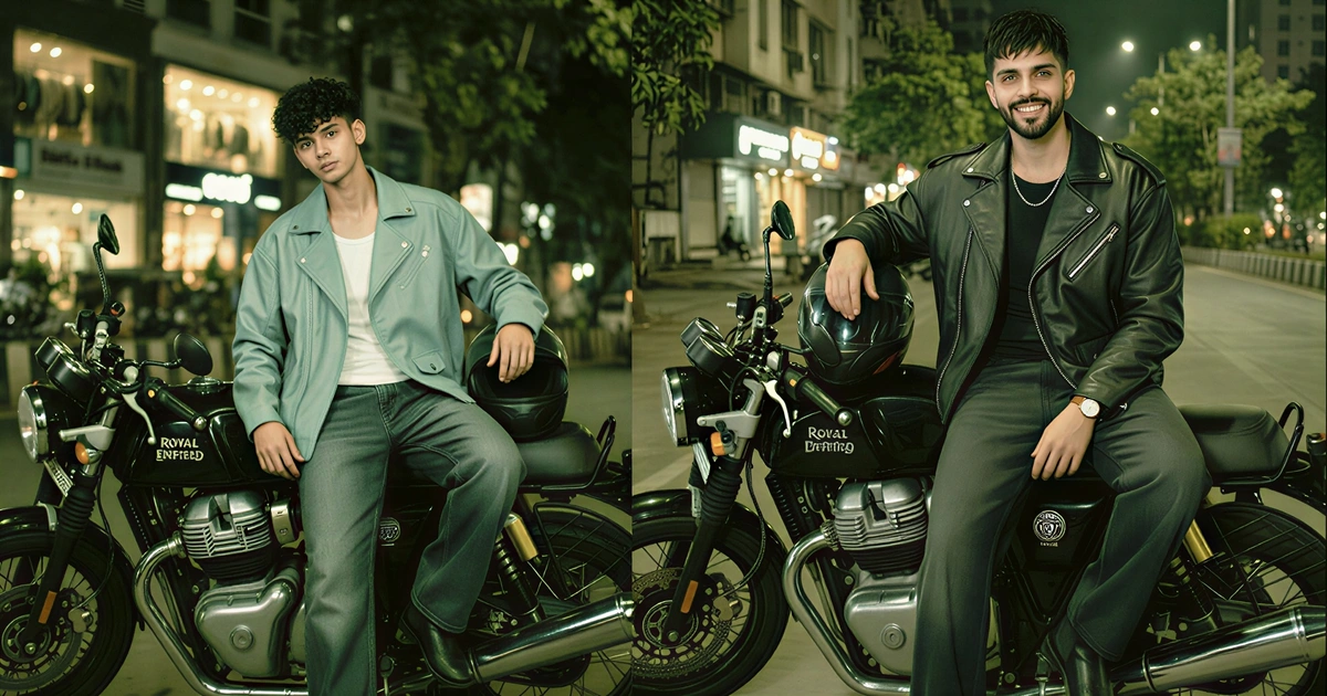 Stunning Viral Biker Photos Prompts for Boys